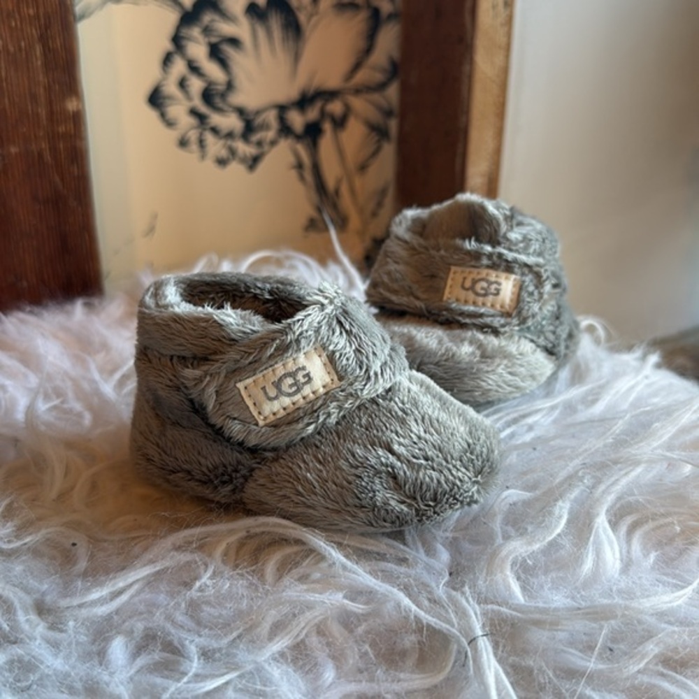 Ugg Bixbee Booties Charcoal Infant Baby
